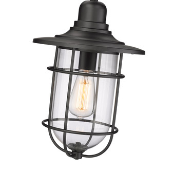 1-Light Outdoor Hanging Lantern Powder Coated Black (670|2932-PBK)