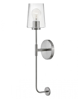 Large Single Light Tall Sconce (1118101|83450BN)