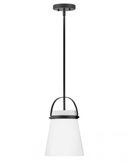 Small Single Light Convertible Pendant (1118101|83057BK)