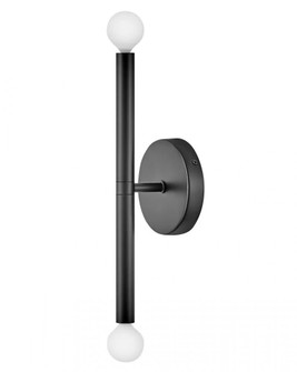 Medium Two Light Tall Sconce (1118101|83192BK)