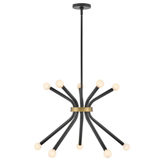 Medium Single Tier Chandelier (1118101|83855BK)