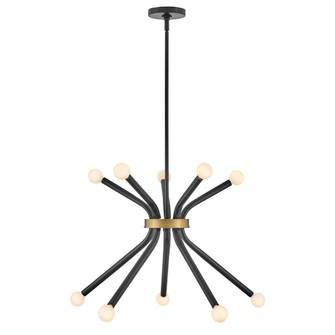 Medium Single Tier Chandelier (1118101|83855BK)