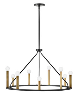 Medium Single Tier Chandelier (1118101|83158BK)