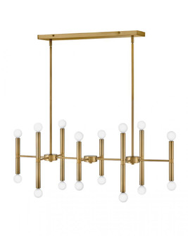Large Sixteen Light Linear Chandelier (1118101|83196LCB)