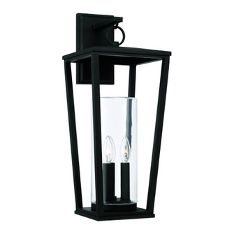 3-Light Outdoor Wall-Lantern (42|948131BK)