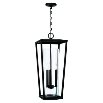 3 Light Outdoor Hanging Lantern (42|948132BK)