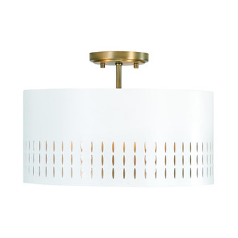 3 Light Dual Mount Semi-Flush/Pendant (42|250231AW)