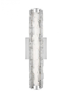 Cutler 18'' Staggered Glass LED Sconce (7725|WB1876CH-L1)