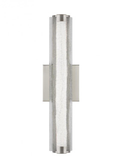 Cutler 18'' Crackle Glass LED Sconce (7725|WB1867SN-L1)
