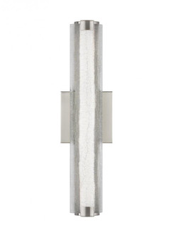 Cutler 18'' Crackle Glass LED Sconce (7725|WB1867SN-L1)