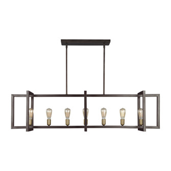 Finnegan Large Linear Chandelier (7725|F3148/7NWB)