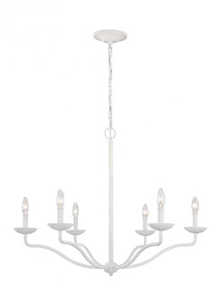 Annie Medium Chandelier (7725|F3130/6PSW)