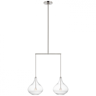 Lomme Small Linear Chandelier (279|CD 5026PN-CG)