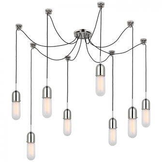 Junio 8-Light Chandelier (279|TOB 5645PN-FG-8)