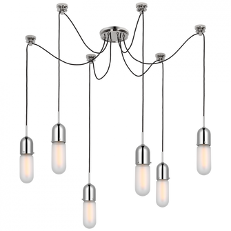 Junio 6-Light Chandelier (279|TOB 5645PN-FG-6)