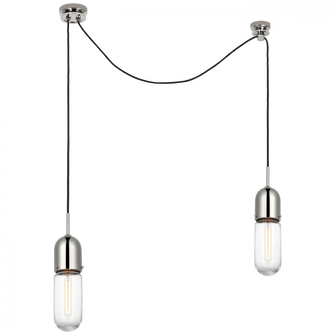 Junio 2-Light Chandelier (279|TOB 5645PN-CG-2)