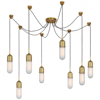 Junio 8-Light Chandelier (279|TOB 5645HAB-FG-8)