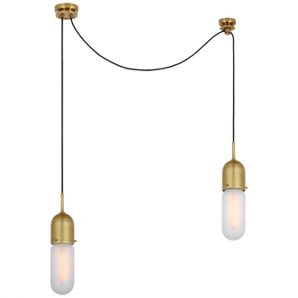 Junio 2-Light Chandelier (279|TOB 5645HAB-FG-2)