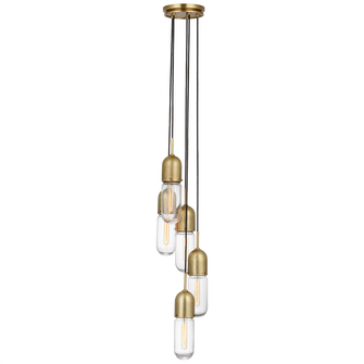 Junio 5-Light Pendant (279|TOB 5645HAB-CG-5)