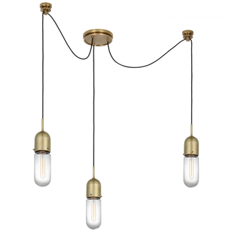 Junio 3-Light Pendant (279|TOB 5645HAB-CG-3)