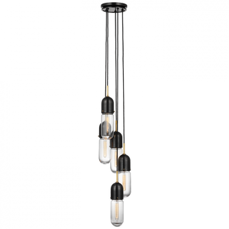 Junio 5-Light Chandelier (279|TOB 5645BZ/HAB-CG-5)