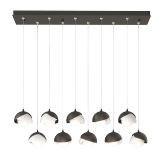 Brooklyn 10-Light Double Shade Pendant (65|131205-SKT-STND-14-02-GG0711)