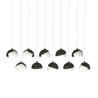 Brooklyn 10-Light Double Shade Pendant (65|131205-SKT-LONG-10-02-GG0711)