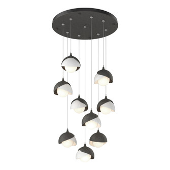 Brooklyn 9-Light Double Shade Pendant (65|131105-SKT-STND-20-02-GG0711)