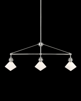 Rycroft Nickel Rectangular Chandelier (92|9000-0614)