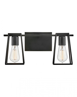 Small Two Light Vanity (87|5162BK)