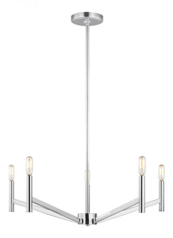 Vector Five Light Chandelier (7725|3124305-05)