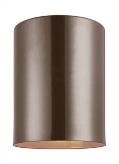 Outdoor Cylinders One Light Outdoor Ceiling Flush Mount (7725|7813801-10)