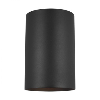 Outdoor Cylinders transitional 1-light outdoor exterior large Dark Sky compliant wall lantern sconce (7725|8313901-12)