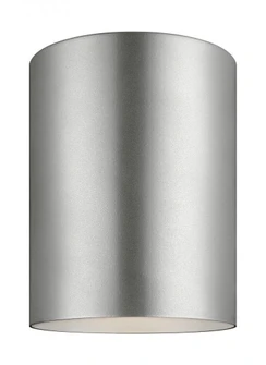 Outdoor Cylinders One Light Outdoor Ceiling Flush Mount (7725|7813801-753)