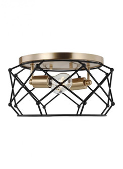 Zarra Two Light Flush Mount (7725|7534102-848)