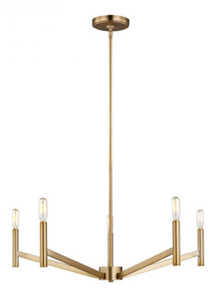 Vector Five Light Chandelier (7725|3124305EN-848)