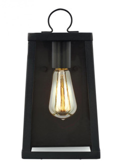 Marinus modern 1-light LED outdoor exterior small wall lantern sconce in black Finish (7725|8537101EN7-12)