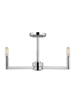 Fullton Three Light Semi-Flush Mount (7725|7764203EN-05)