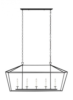 Dianna Five Light Medium Linear Chandelier (7725|6692605EN-112)