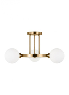 Clybourn Three Light Semi-Flush Mount (7725|7761603-848)
