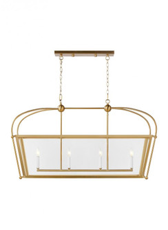 Charleston Four Light Linear Lantern (7725|6691004EN-848)