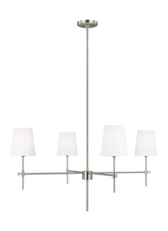 Baker Four Light Large Chandelier (7725|3287204EN-962)