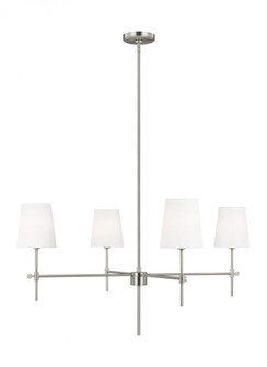 Baker Four Light Large Chandelier (7725|3287204EN-962)