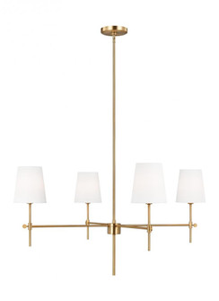 Baker Four Light Large Chandelier (7725|3287204EN-848)