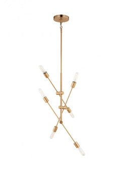 Axis Six Light Medium Chandelier (7725|3100506-848)