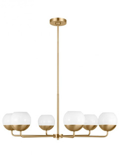 Alvin Six Light Chandelier (7725|3168106EN3-848)