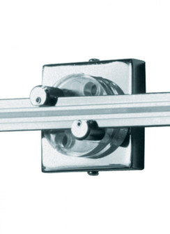 Wall MonoRail 2'' Square Power Feed Canopy Single-Feed (75|700WMOP2SQS)