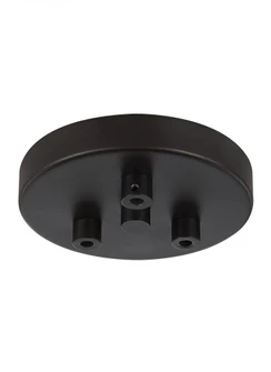 3 - Light Multi-Port Canopy with Swag Hooks (38|MPC03ORB)