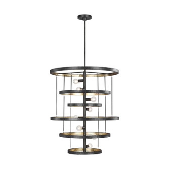 Celeste Large Chandelier (38|F3341/8AI/ADB)