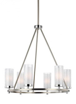 Medium Chandelier (38|F2985/6SN/CH)